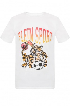 Tiger motif t-shirt, zdjęcie 1 Tiger motif t-shirt od Plein Sport